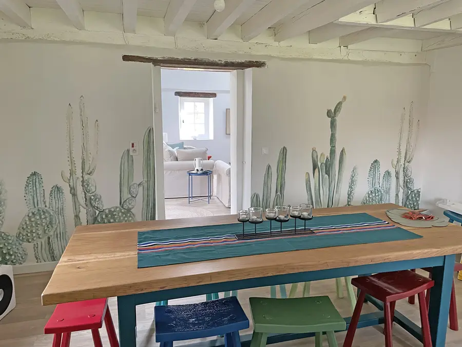 Fototapet Akvarelové kaktusy u07240