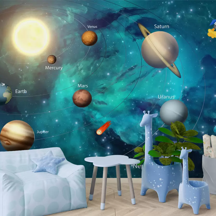 Fototapet Sluneční Soustava u09074