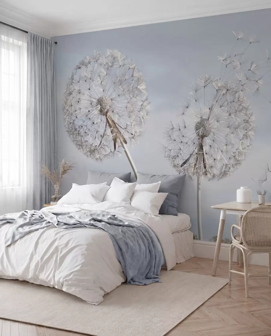 Fototapet Velké pampelišky u44628