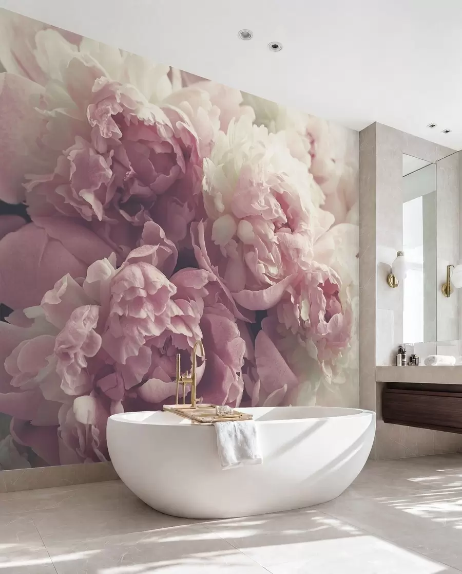 Fototapet Jemné pivoňky u44746