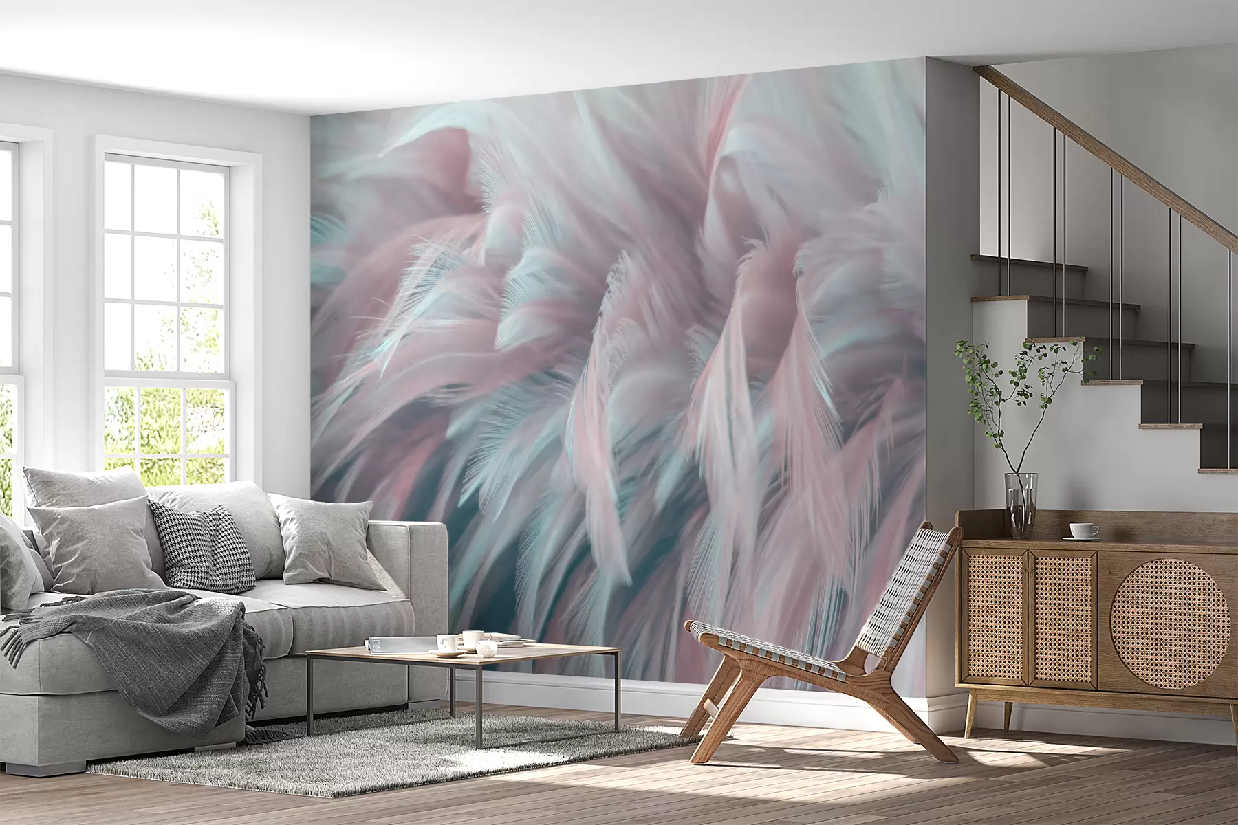 Fototapet Jemné peří u45689