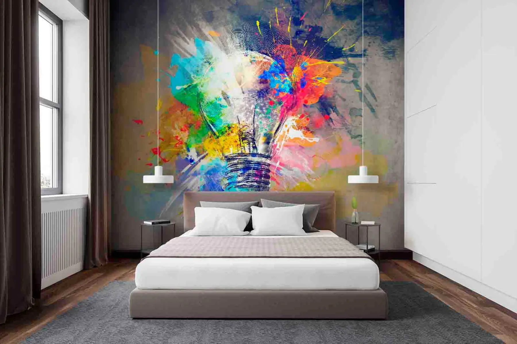 Fototapet Zrození myšlenky, abstrakce u53882