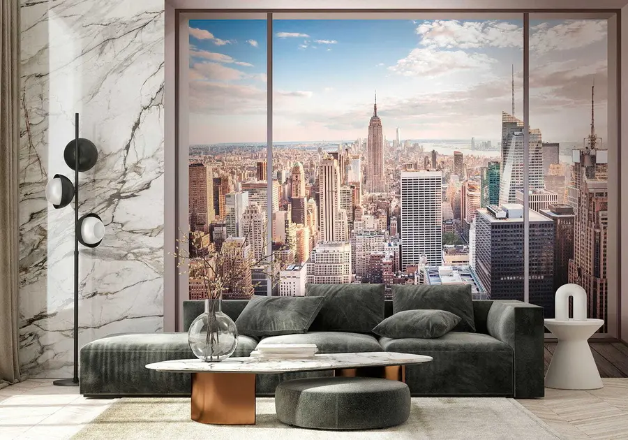 Fototapet Pohled na New York u59880