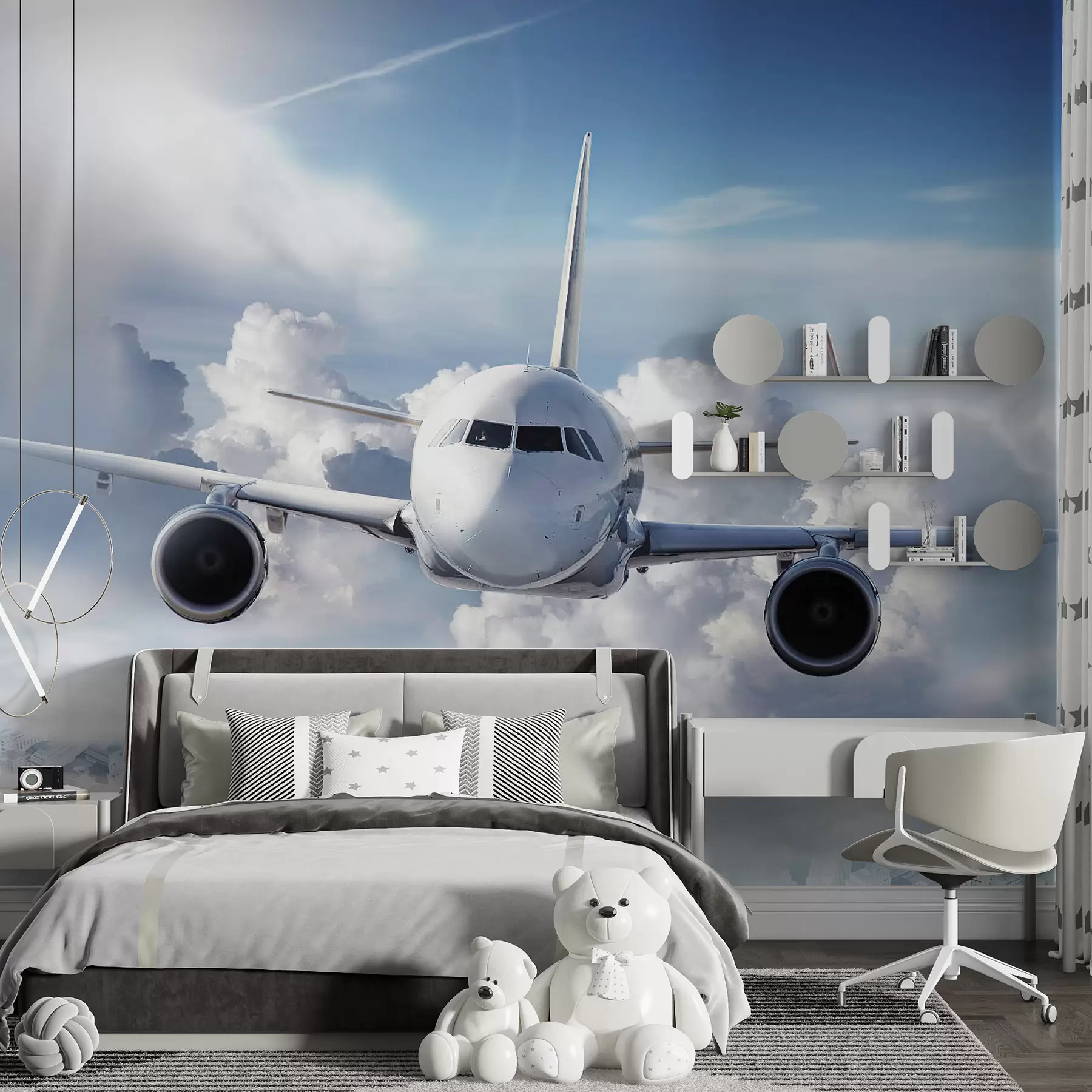 Fototapet Letadlo v oblacích u62417