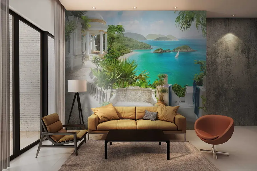 Fototapet Odpočívej na břehu u79434