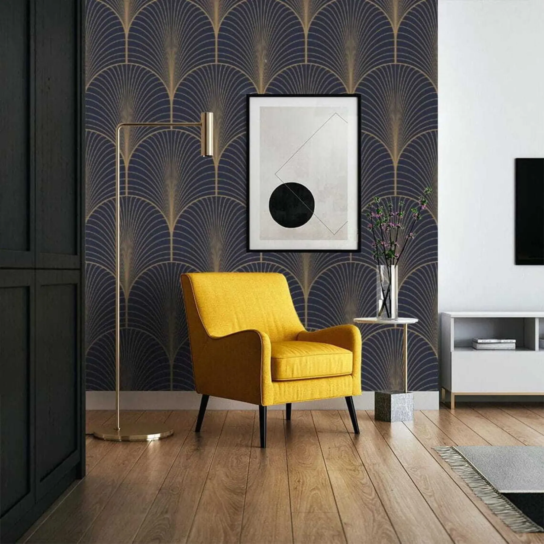 Fototapet Vzor ve stylu art deco u53246