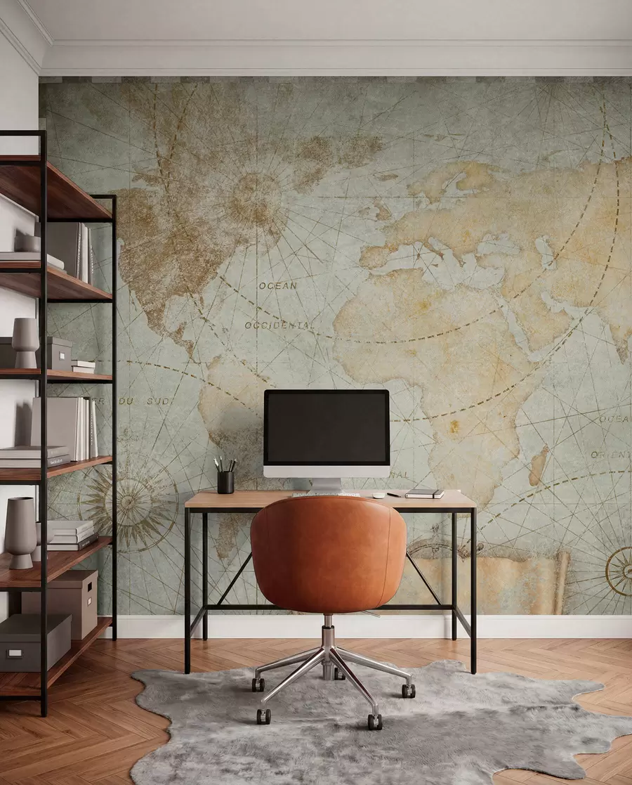 Fototapet Atlas dávných cest u71325