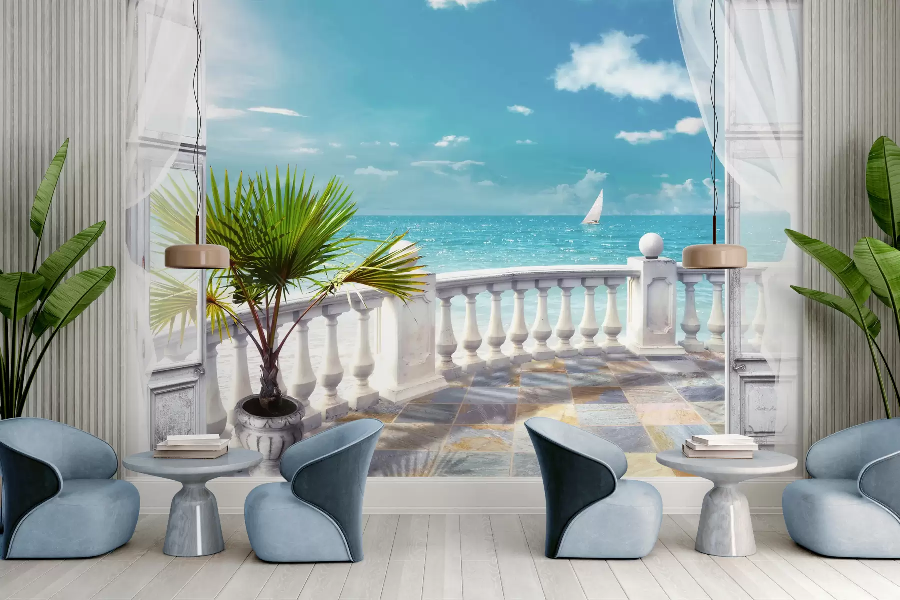 Fototapet Voda, mrak a obloha u26132