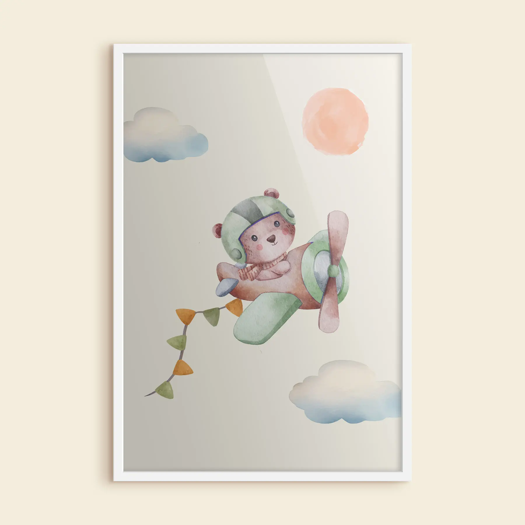 Fototapet Let medvídka v lékárničce f37916