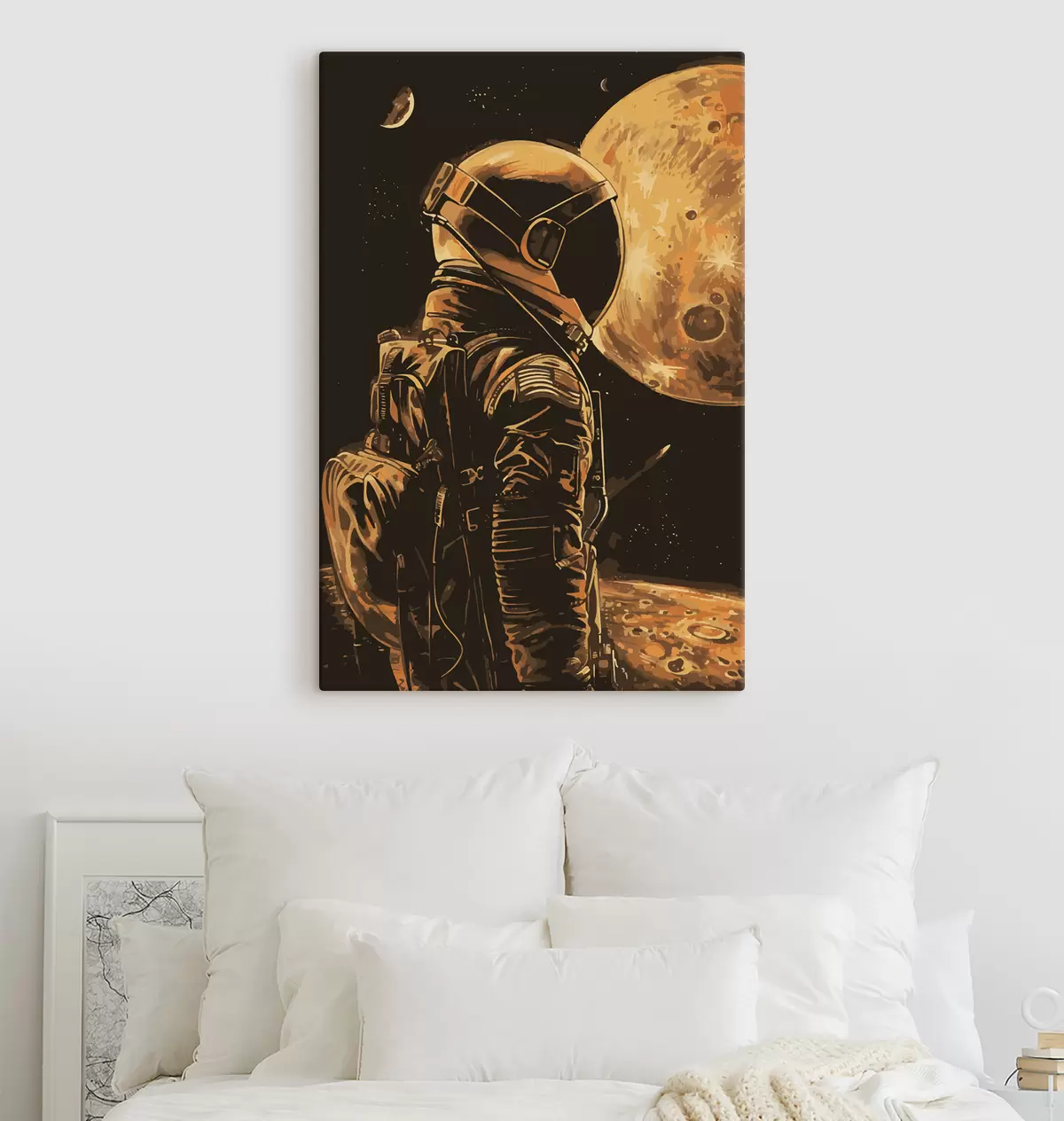 Obraz Astronaut při pohledu na planetu Č. s38314