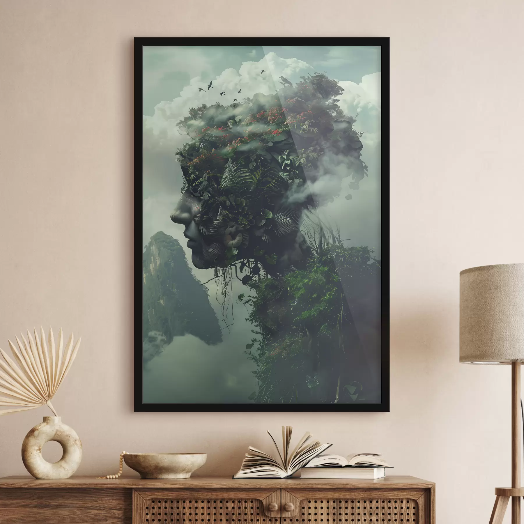 Fototapet Tváře v horách f38262