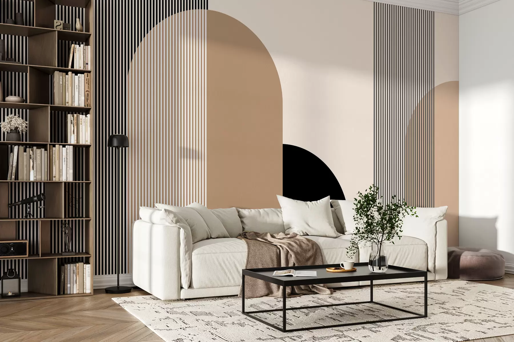 Fototapet Abstrakce s linkami w00631