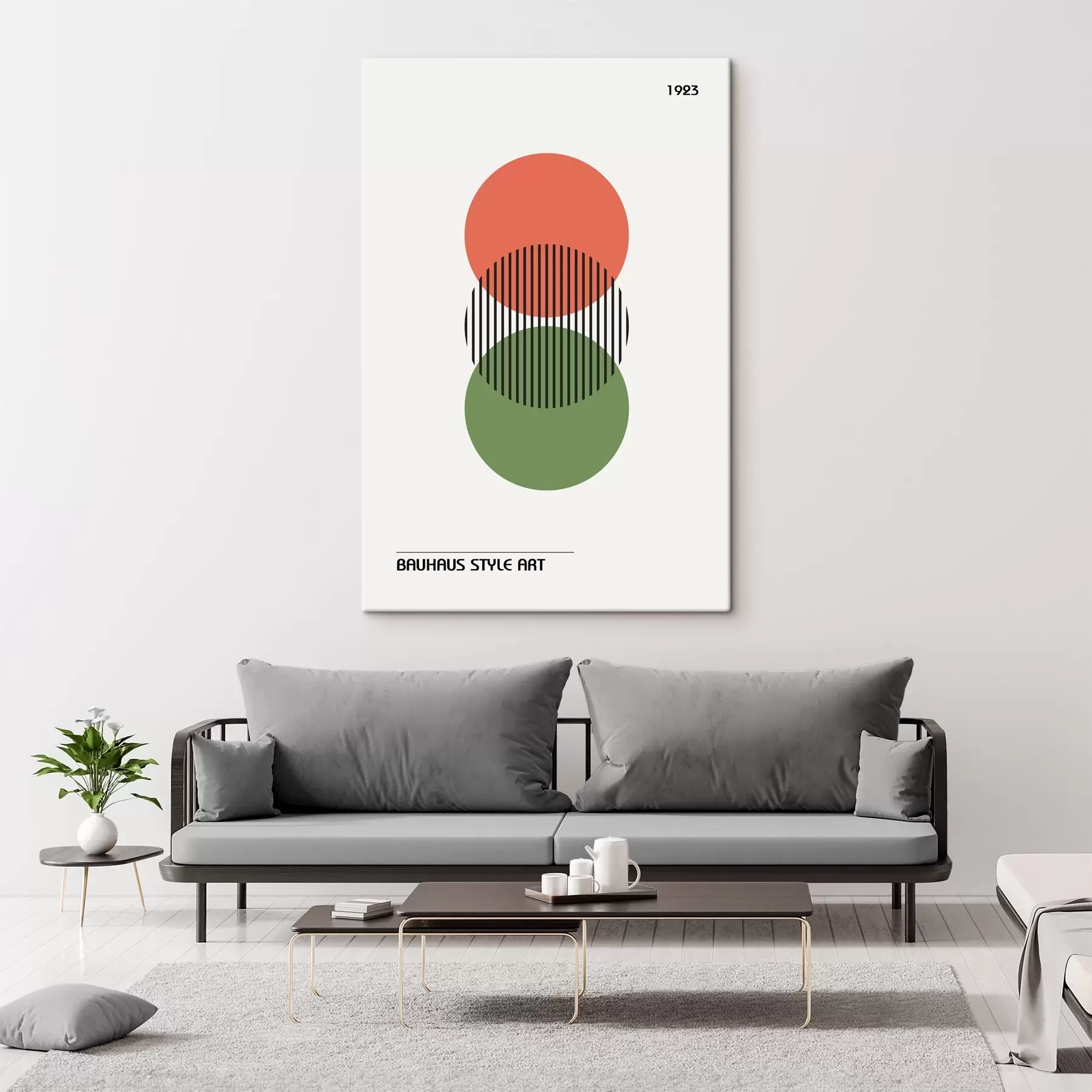 Fototapet Bauhaus geometrická abstrakce s39263