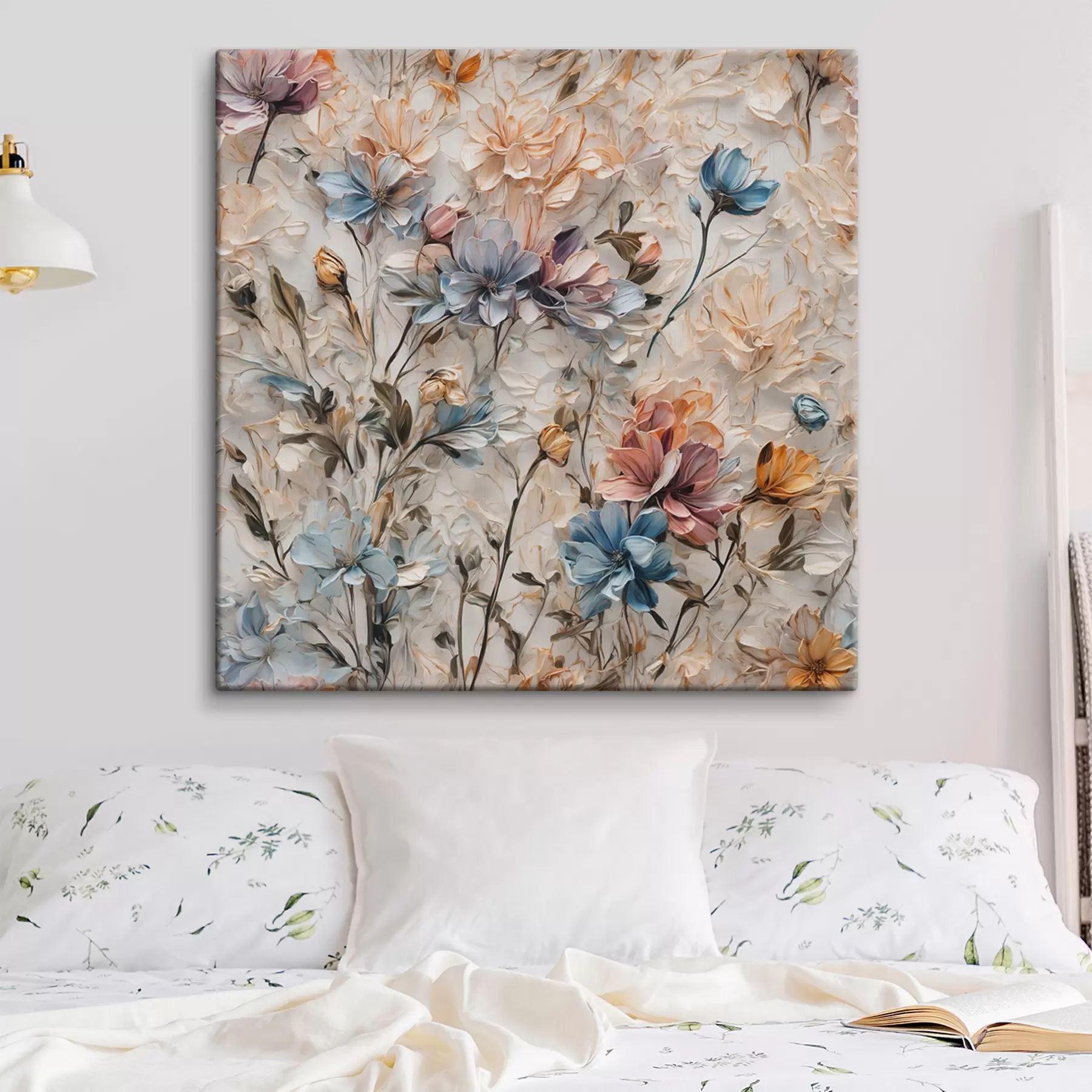 Obraz Abstraktní květy a listy Č. s39605