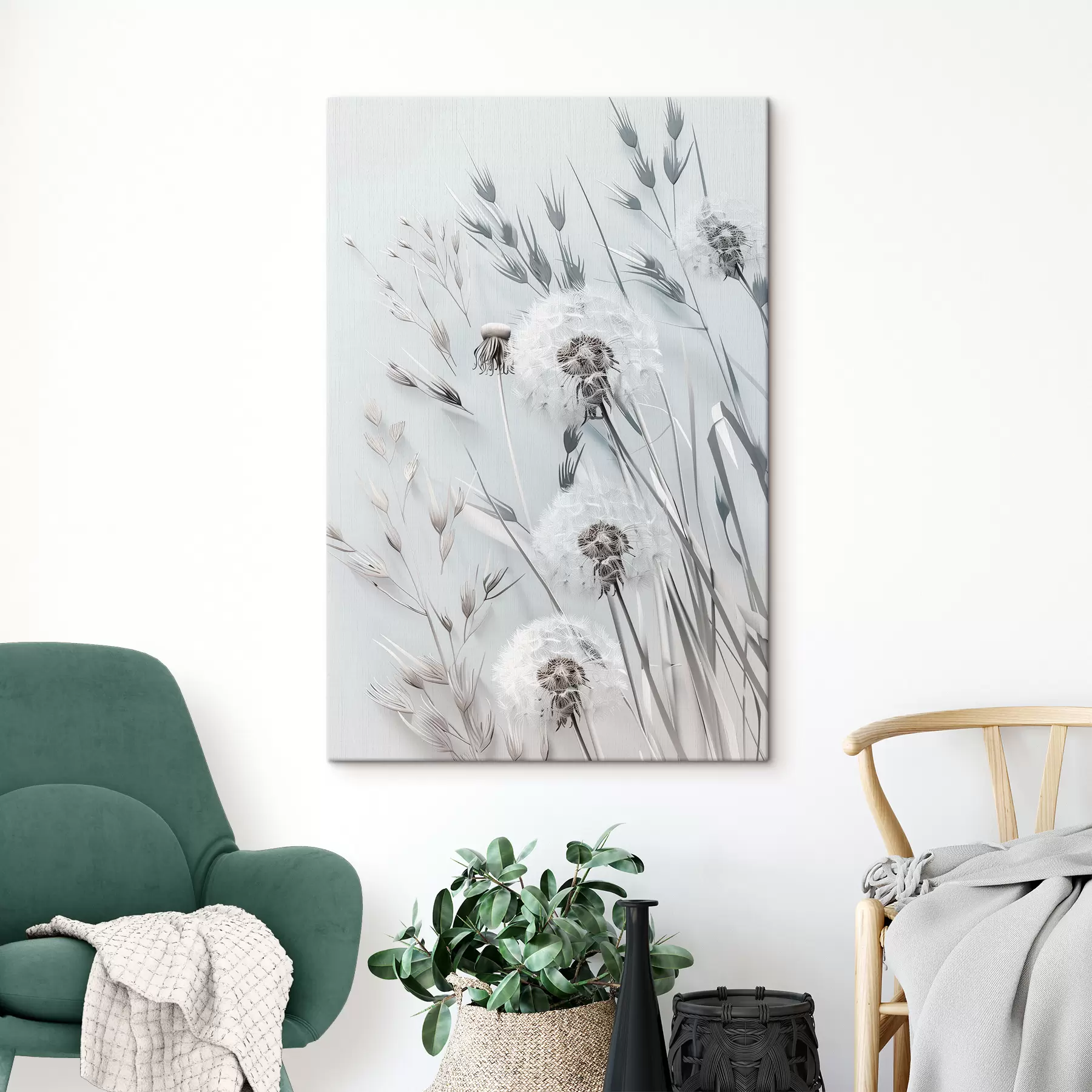 Fototapet Něžné pampelišky s39786