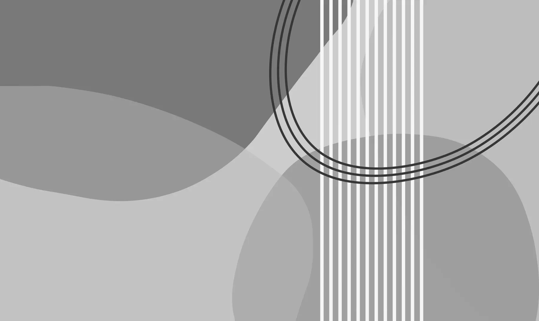 Fototapet Geometrické linie abstrakce a kruh minimalismus moderní styl šedé barvy w08173v3