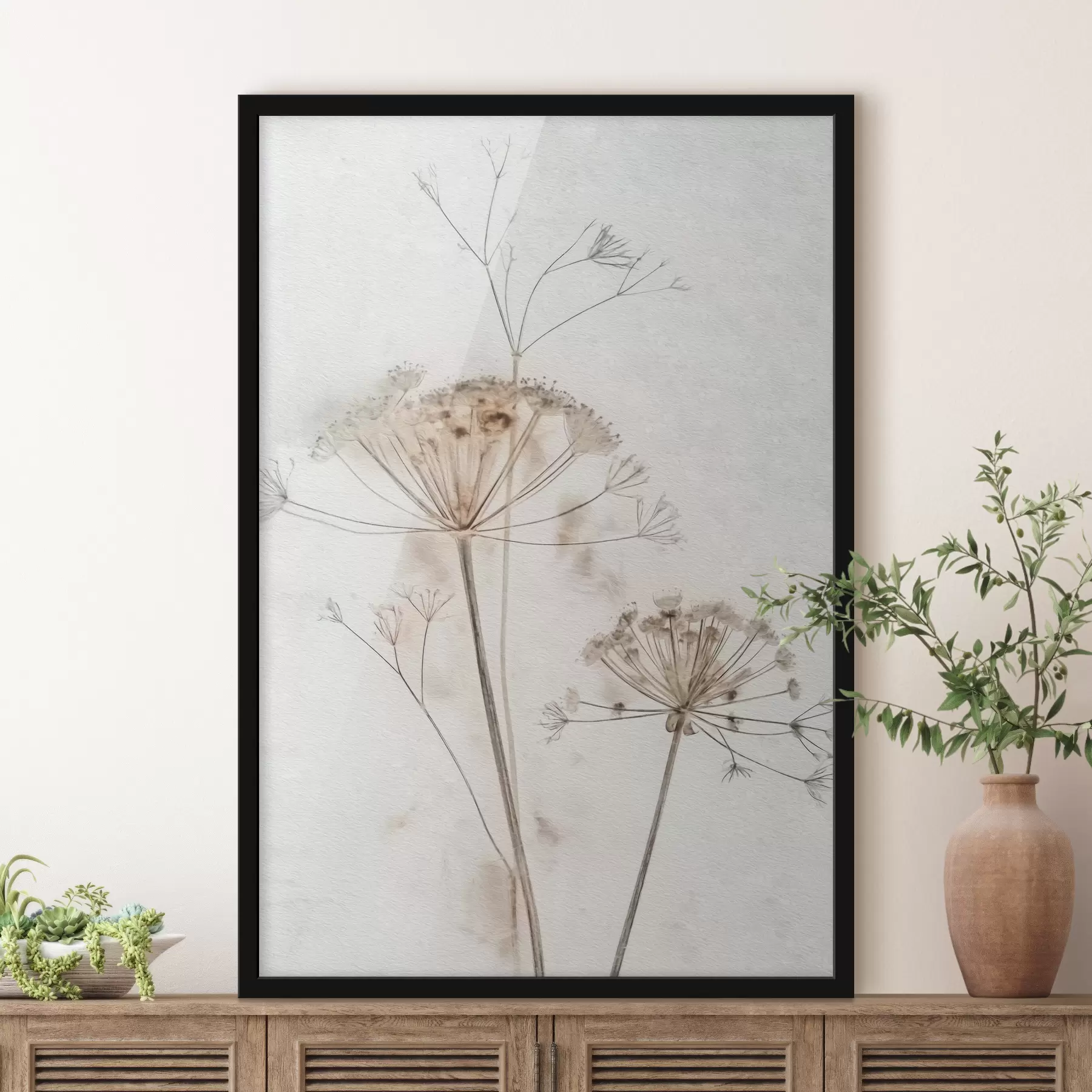 Fototapet Fenykl rostlina f40118