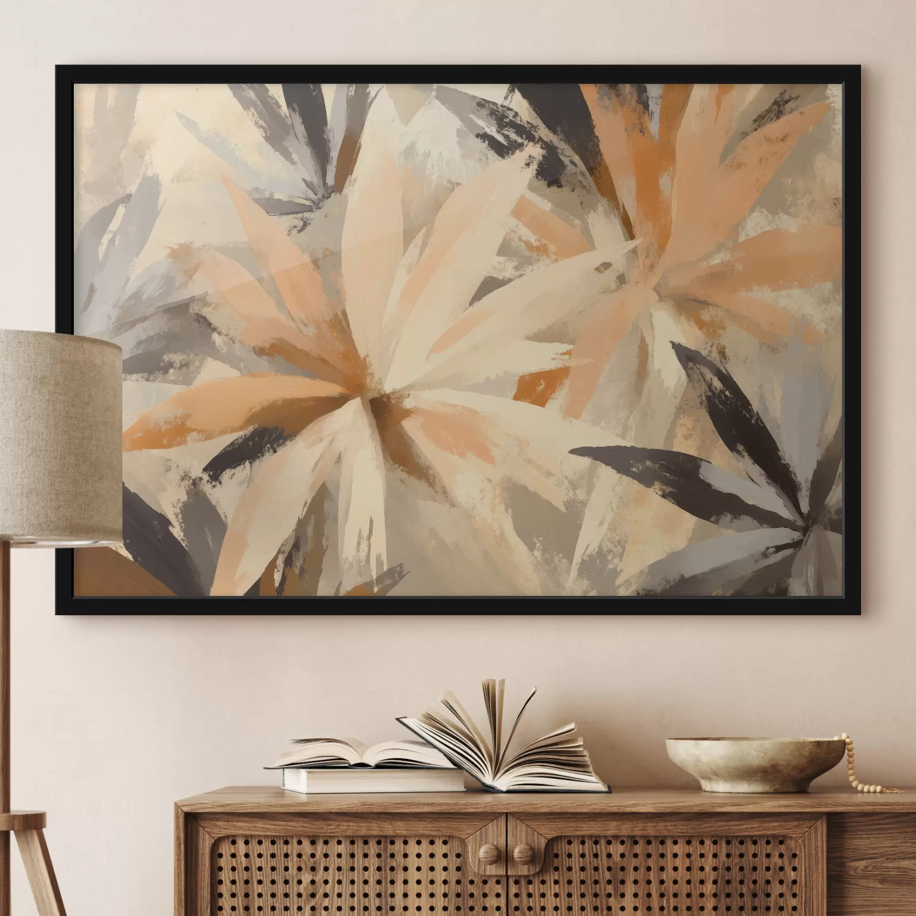 Fototapet Abstraktní květiny f40265