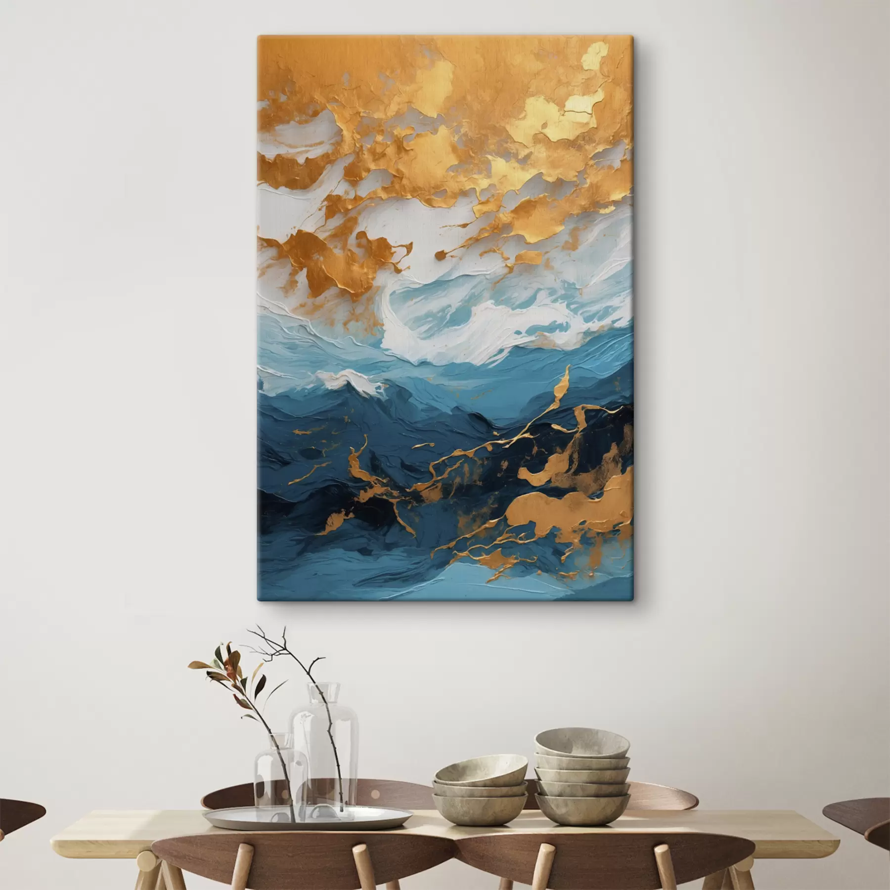 Fototapet Abstraktní olejomalba s40342