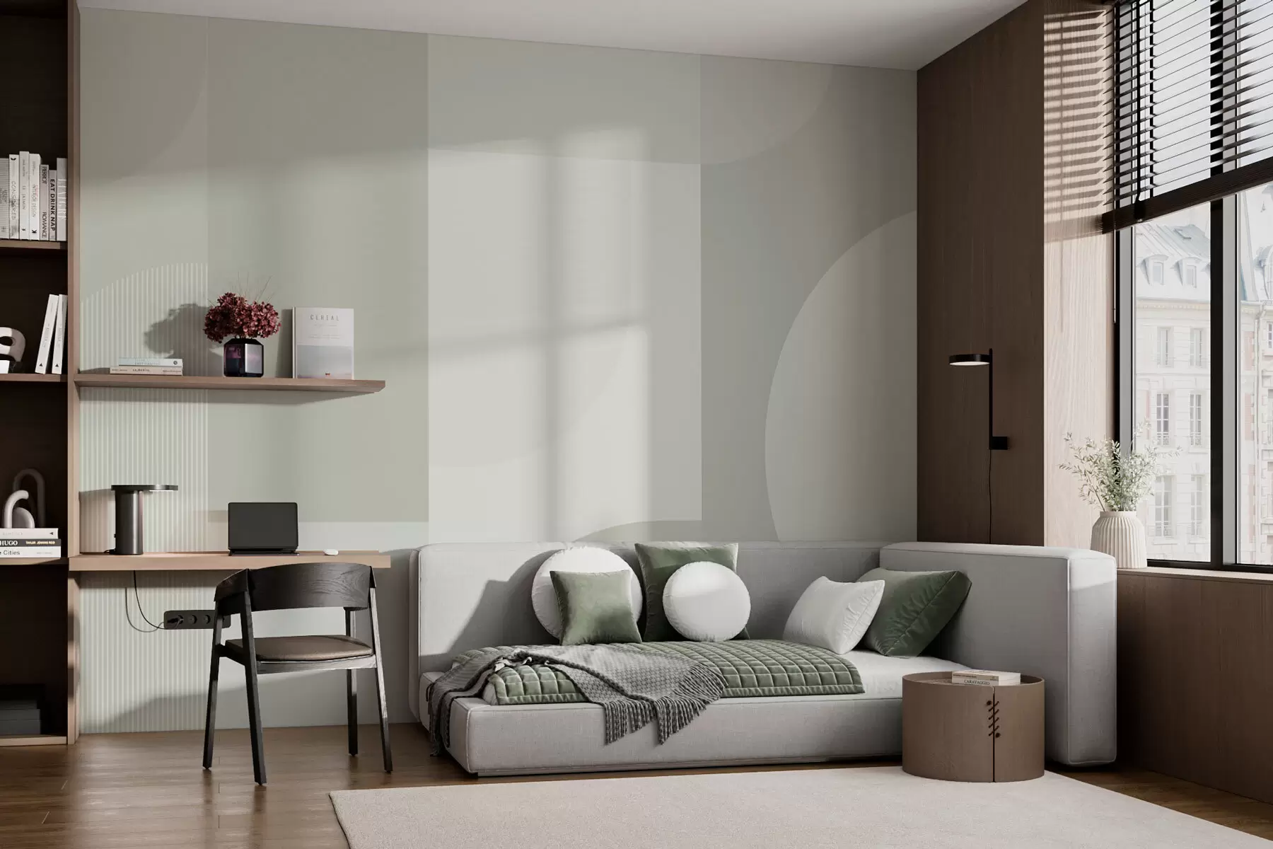 Fototapet Stylový minimalismus geometrie w01500