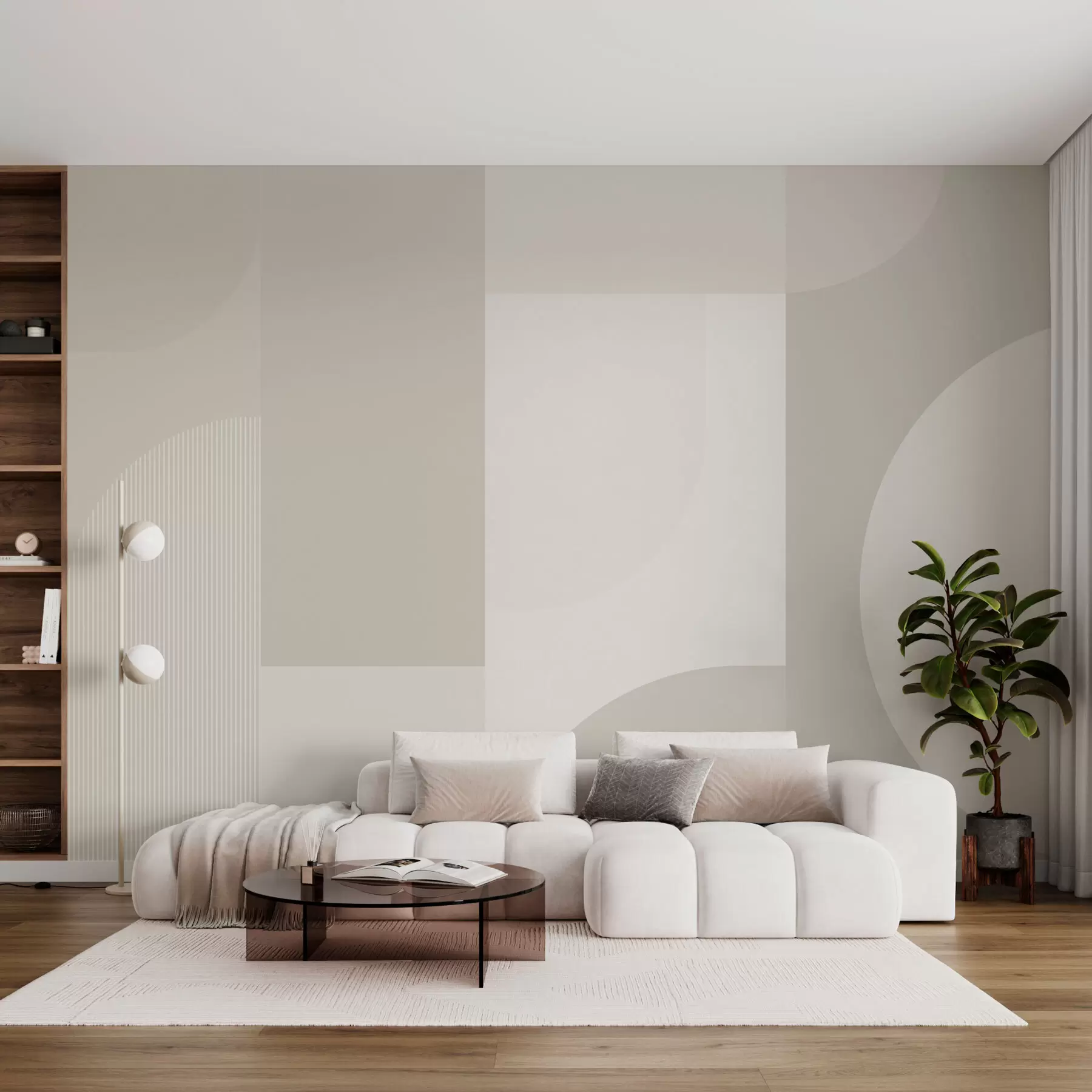 Fototapet Stylový minimalismus geometrie w01500v3