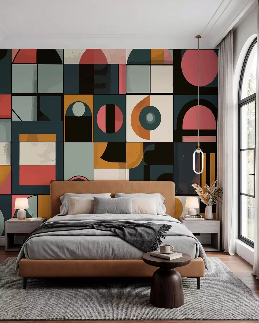 Fototapet Bahaus styl w01075