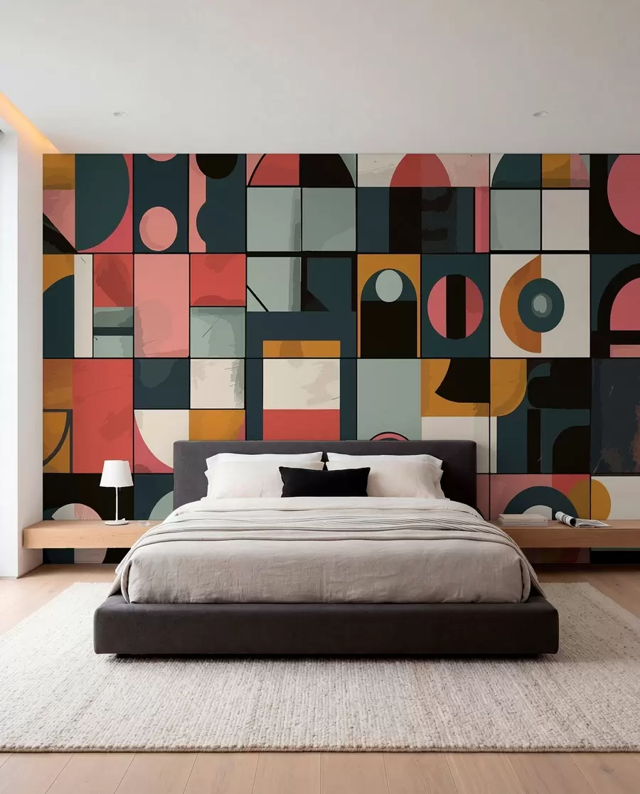 Fototapet Bahaus styl w01075