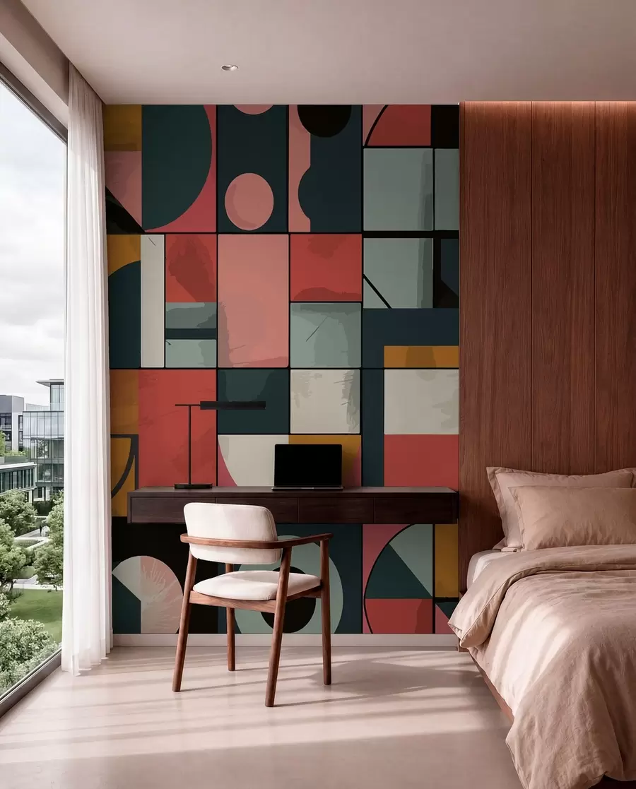 Fototapet Bahaus styl w01075