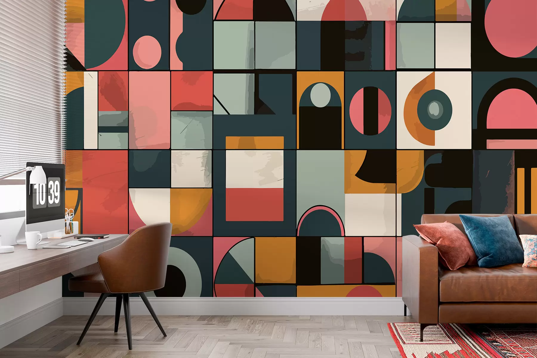 Fototapet Bahaus styl w01075