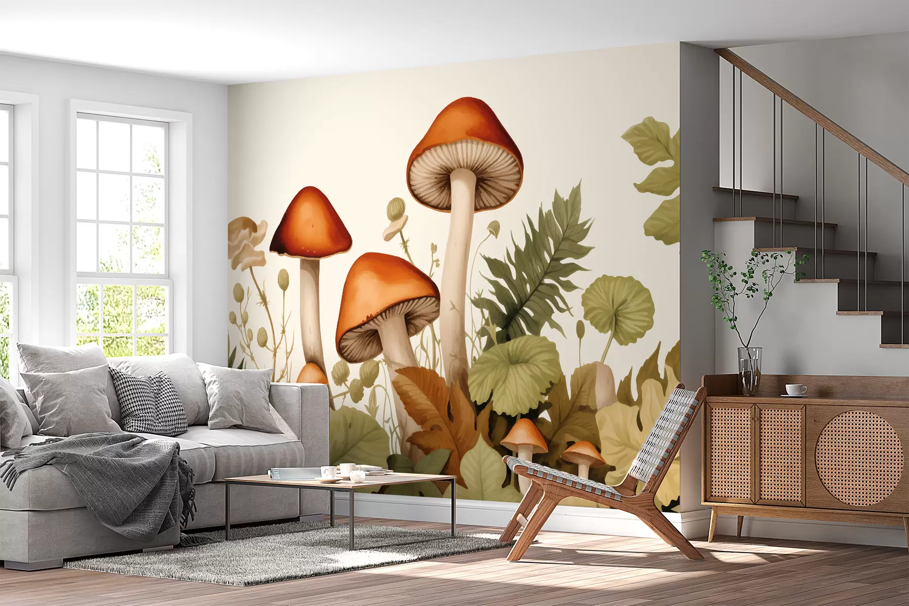 Fototapet Houby w01738