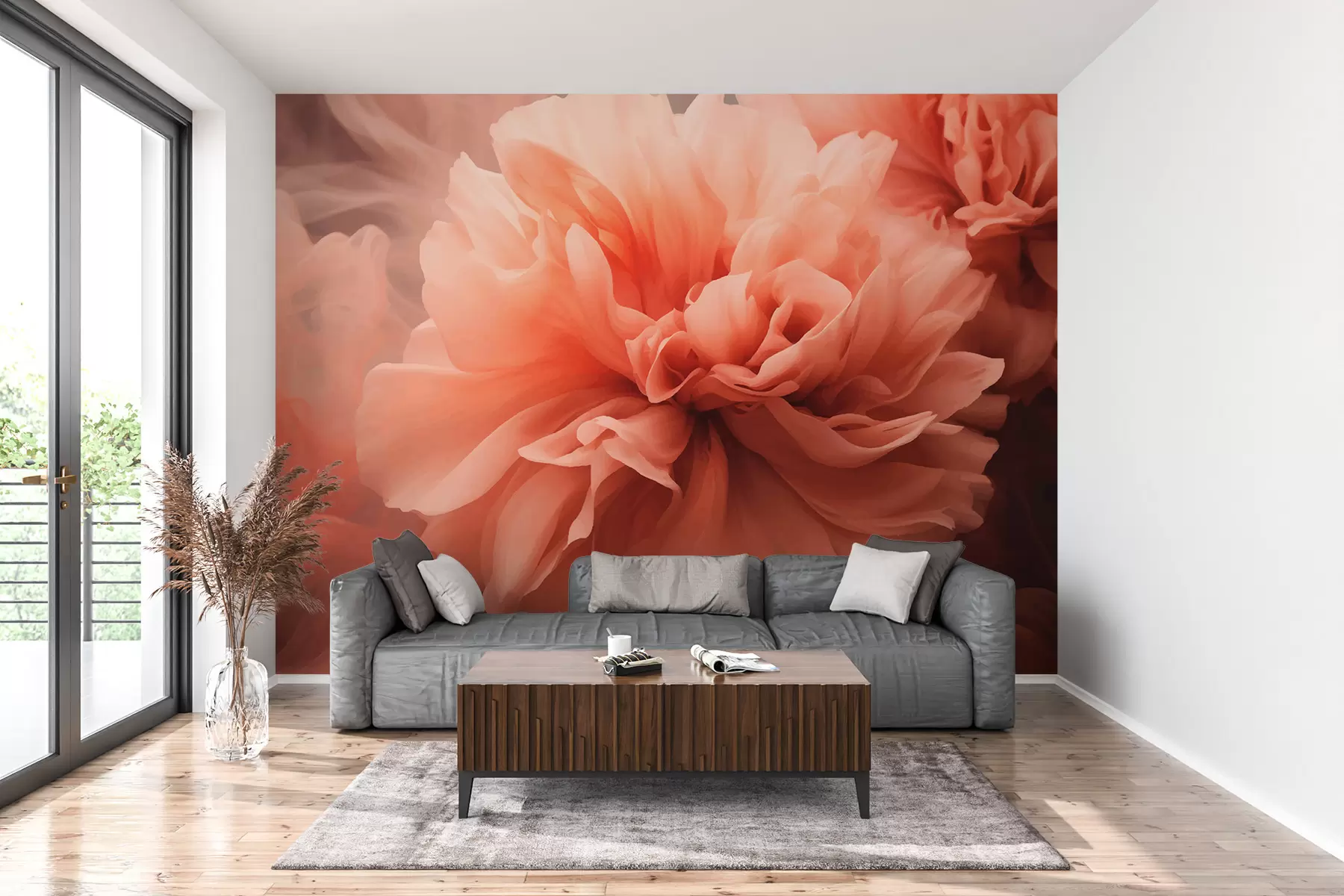 Fototapet Velká květina w01746