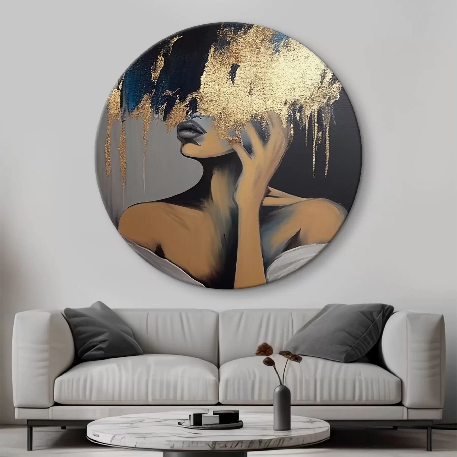 Obraz Účes, ramena a řasy Č. r34863