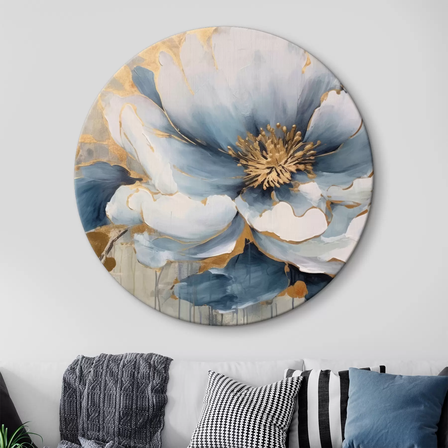 Obraz Velký jemný modrý květ Č. r35382