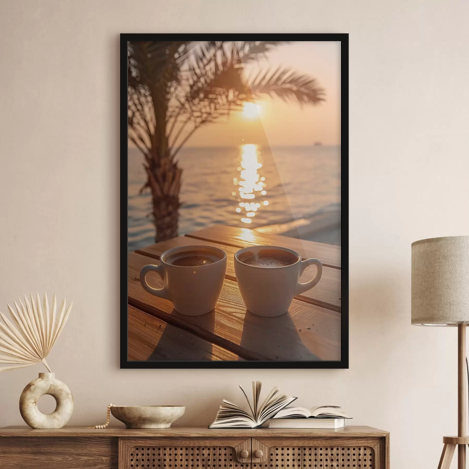 Obraz Káva na pobřeží Č. f41431