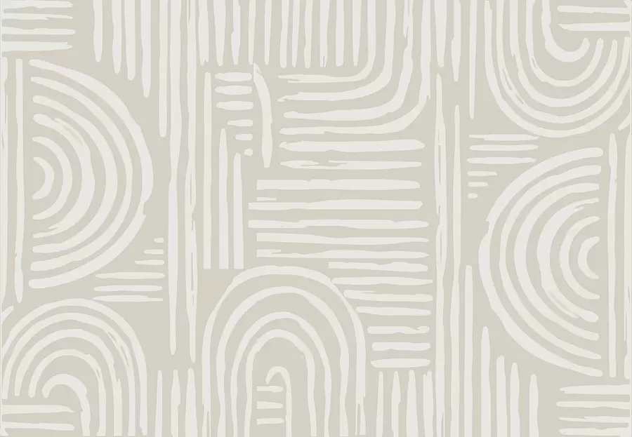 Fototapet Boho design v jemných barvách w01919