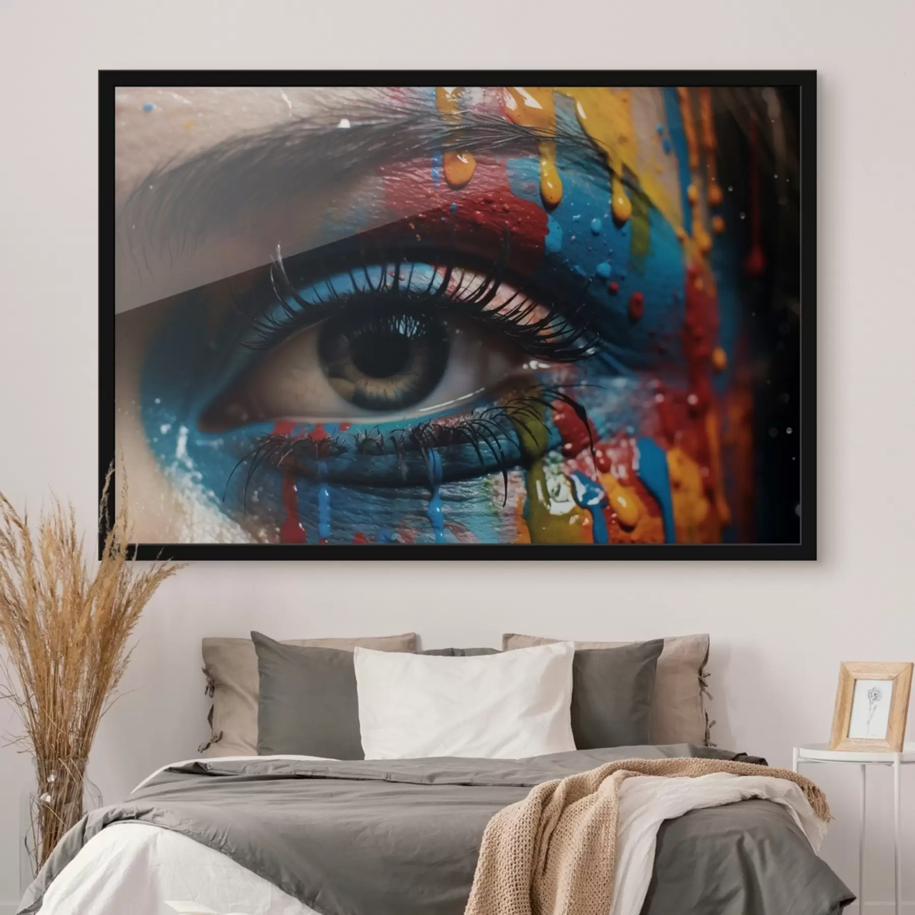 Obraz Jasné barvy, barvy, oko Č. f41205