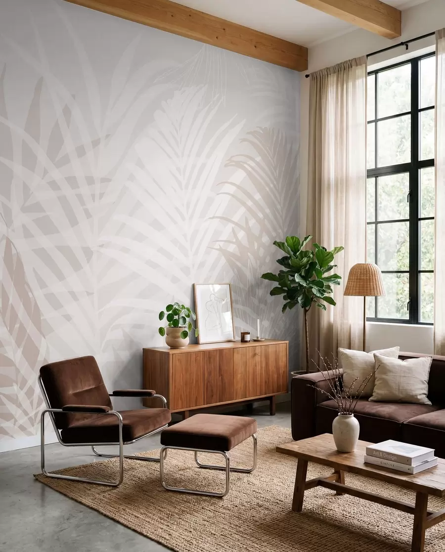 Fototapet Trendy tropické listy w02026v2