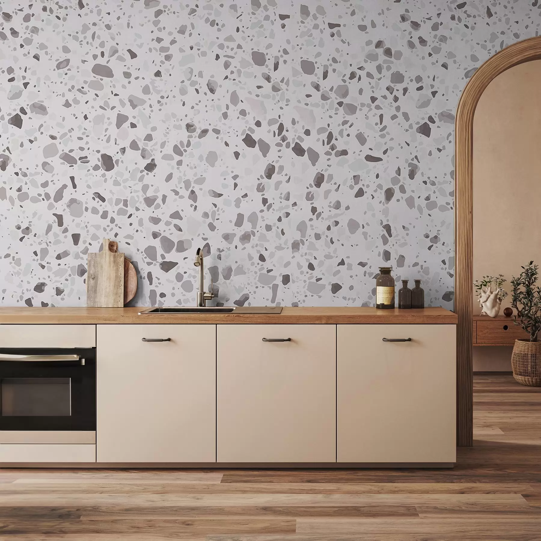 Fototapet Elegantní design skvrnité textury povrchu u99669