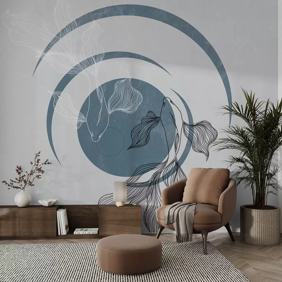 Fototapet Plynoucí krása v klidných vodách w00823v1