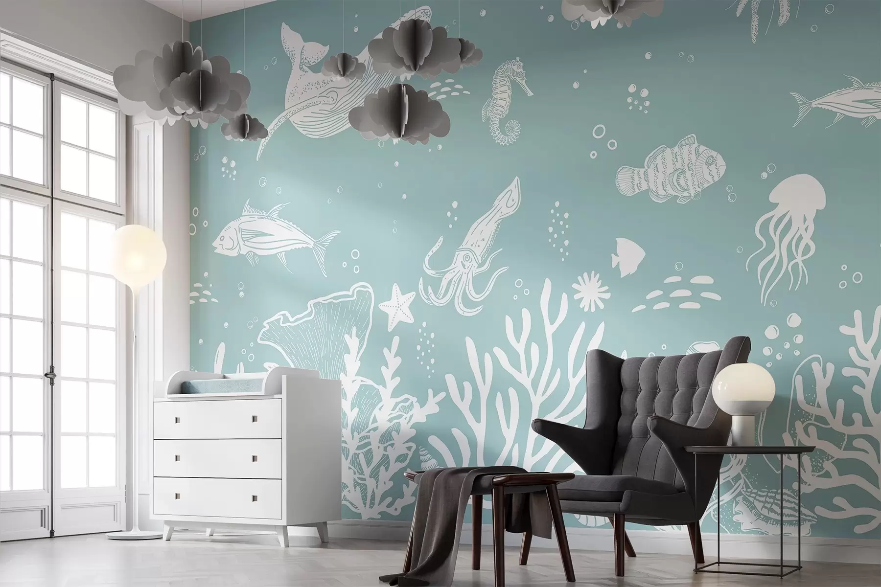 Fototapet Podmořský svět plný života w00850