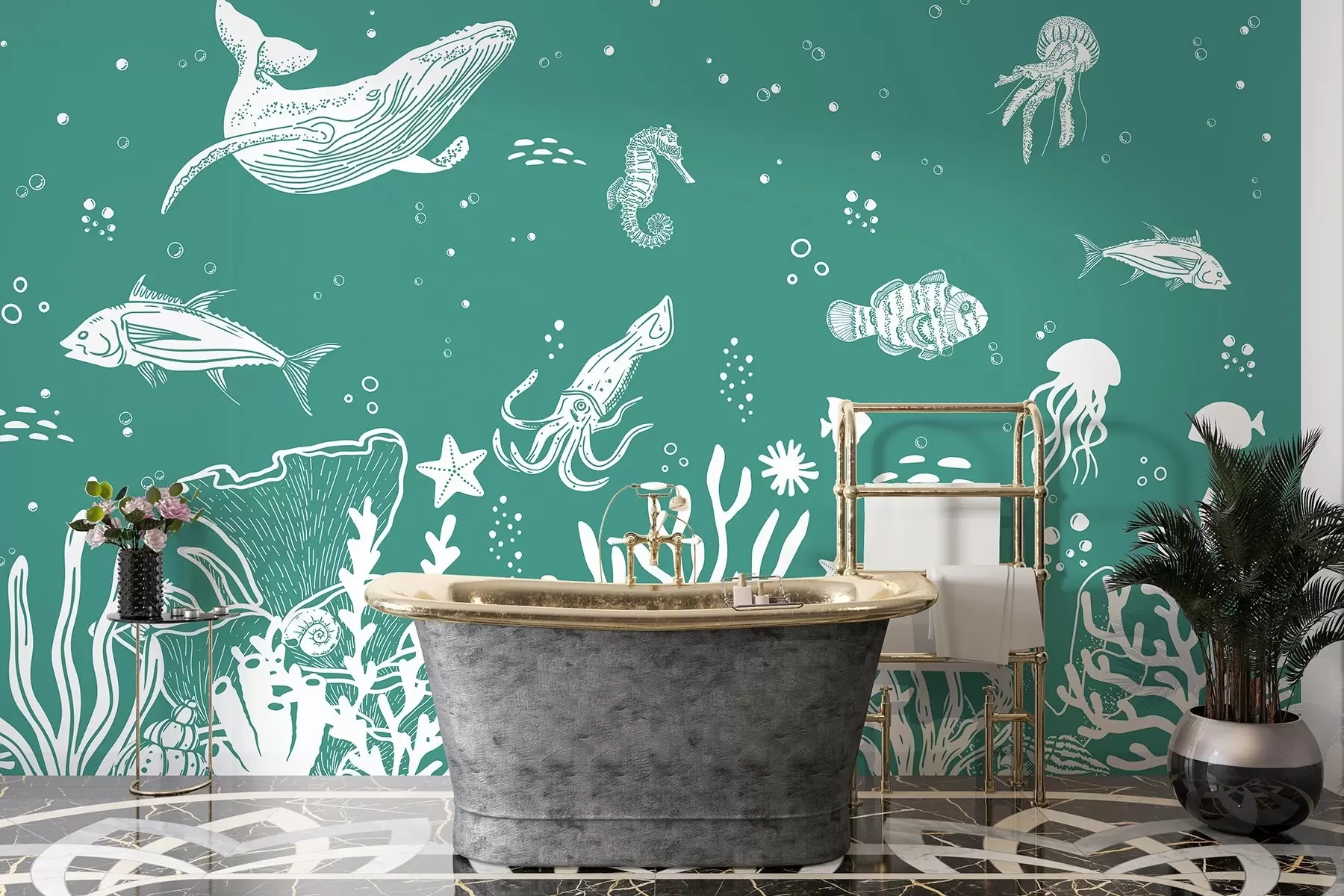 Fototapet Ožívají zde podmořské zázraky w00850v5