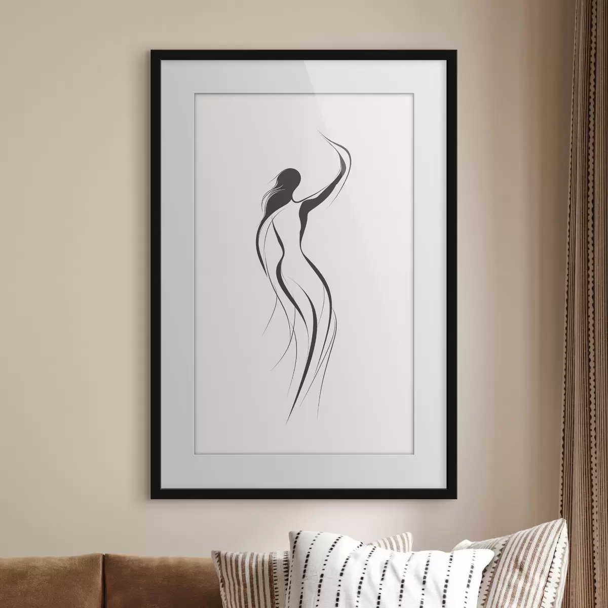 Poster Taneční abstrakce f41487