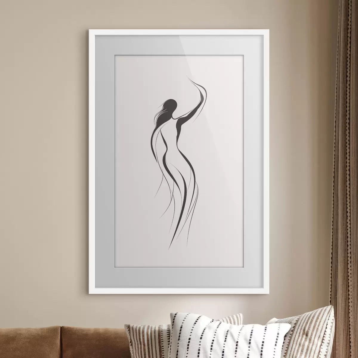 Poster Taneční abstrakce f41487