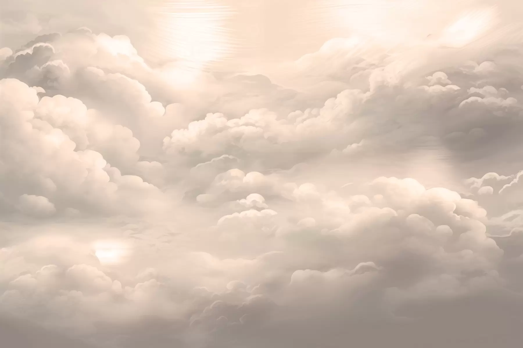 Fototapet Mraky v sépiové barvě w02189