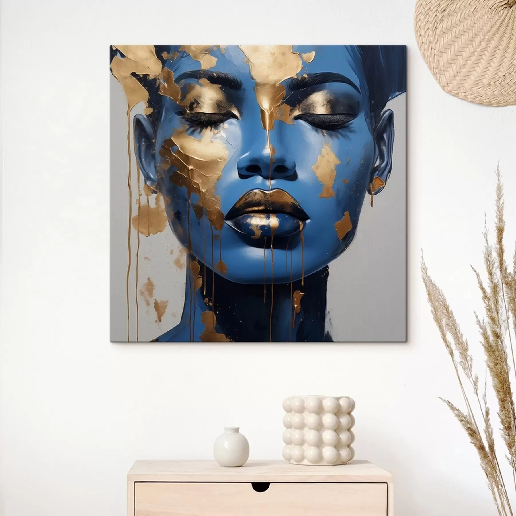 Fototapet Portrét dívky v barvě s41607