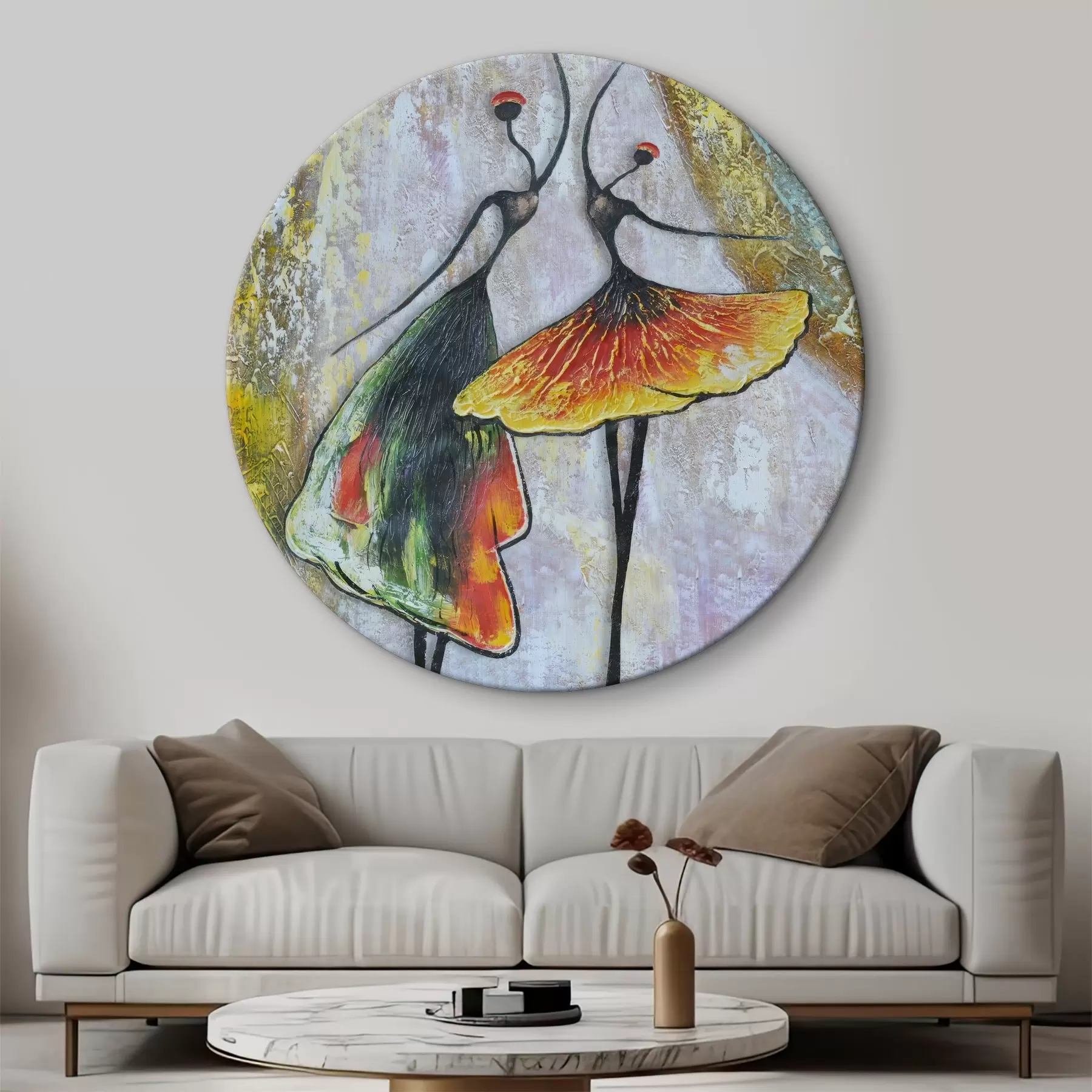 Obraz Abstrakce, baletky Č. r01740