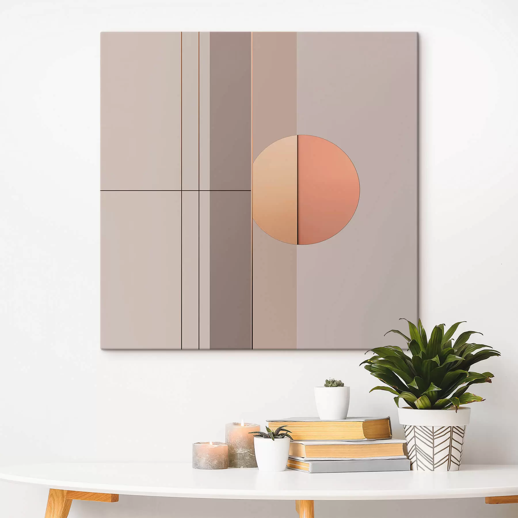 Fototapet Abstrakce s geometrickými tvary s41359