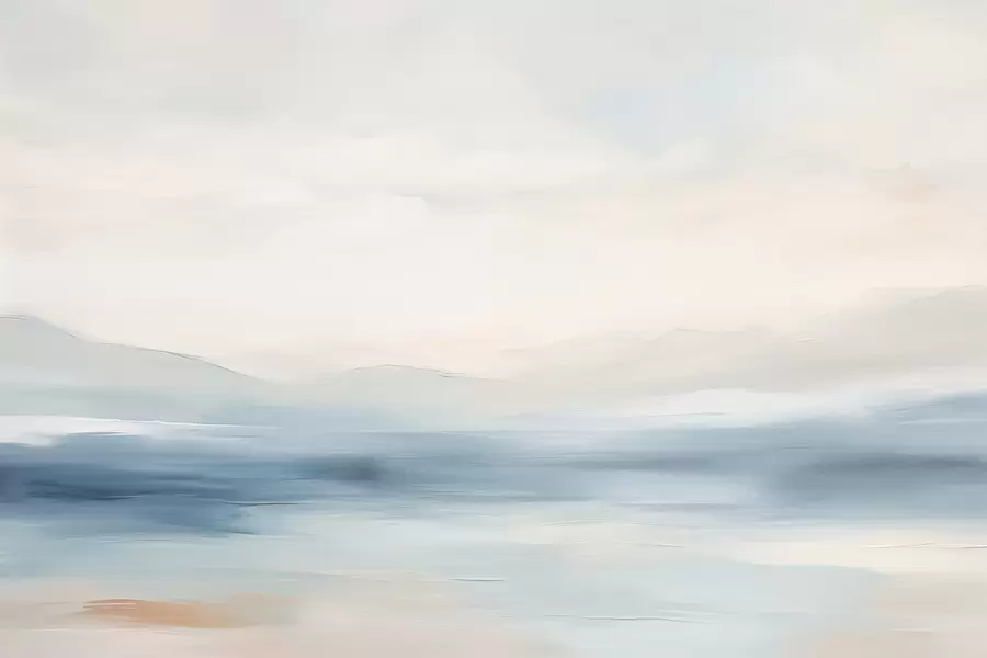 Fototapet Minimalistická mořská krajina w02409