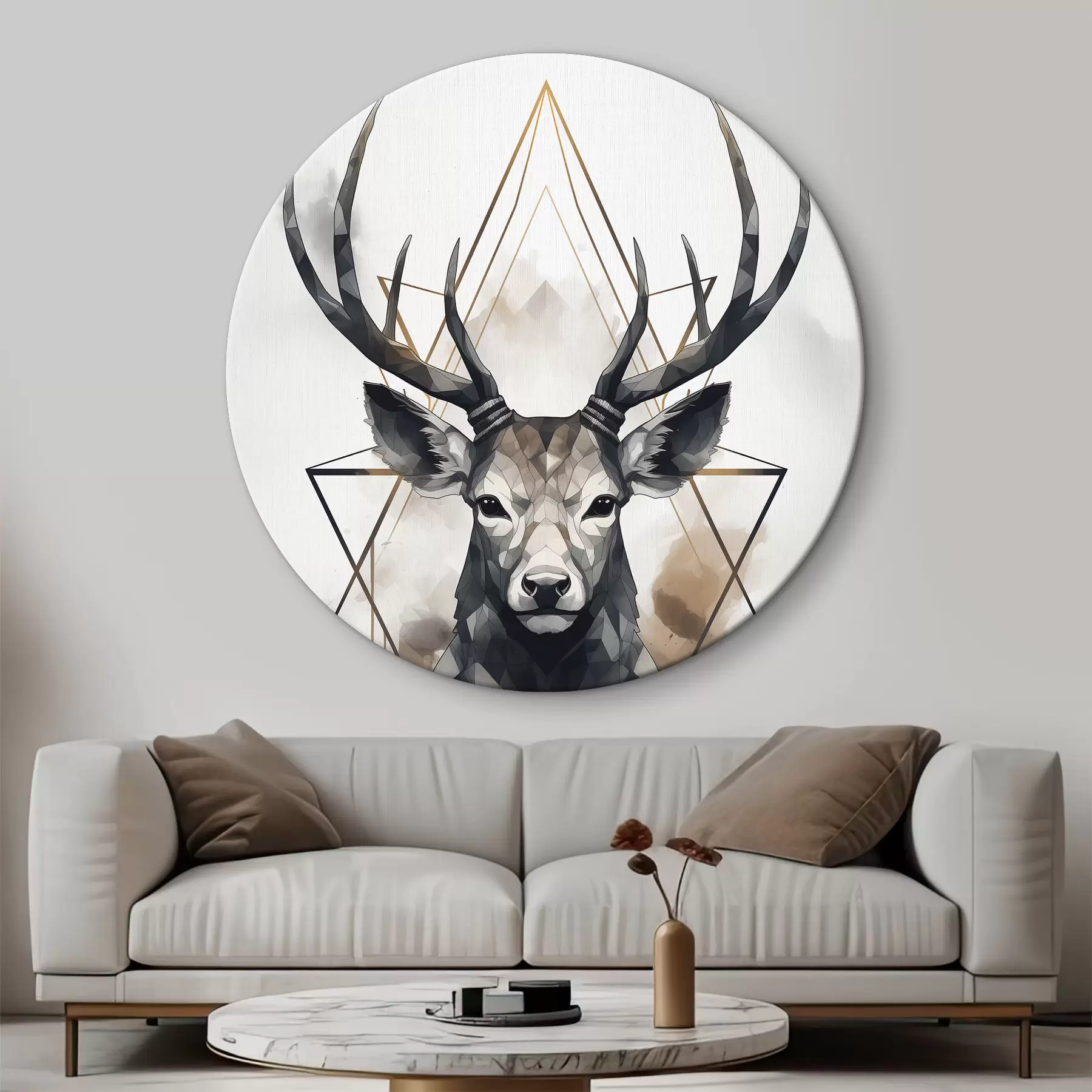 Obraz Abstraktní jelen Č. r37257