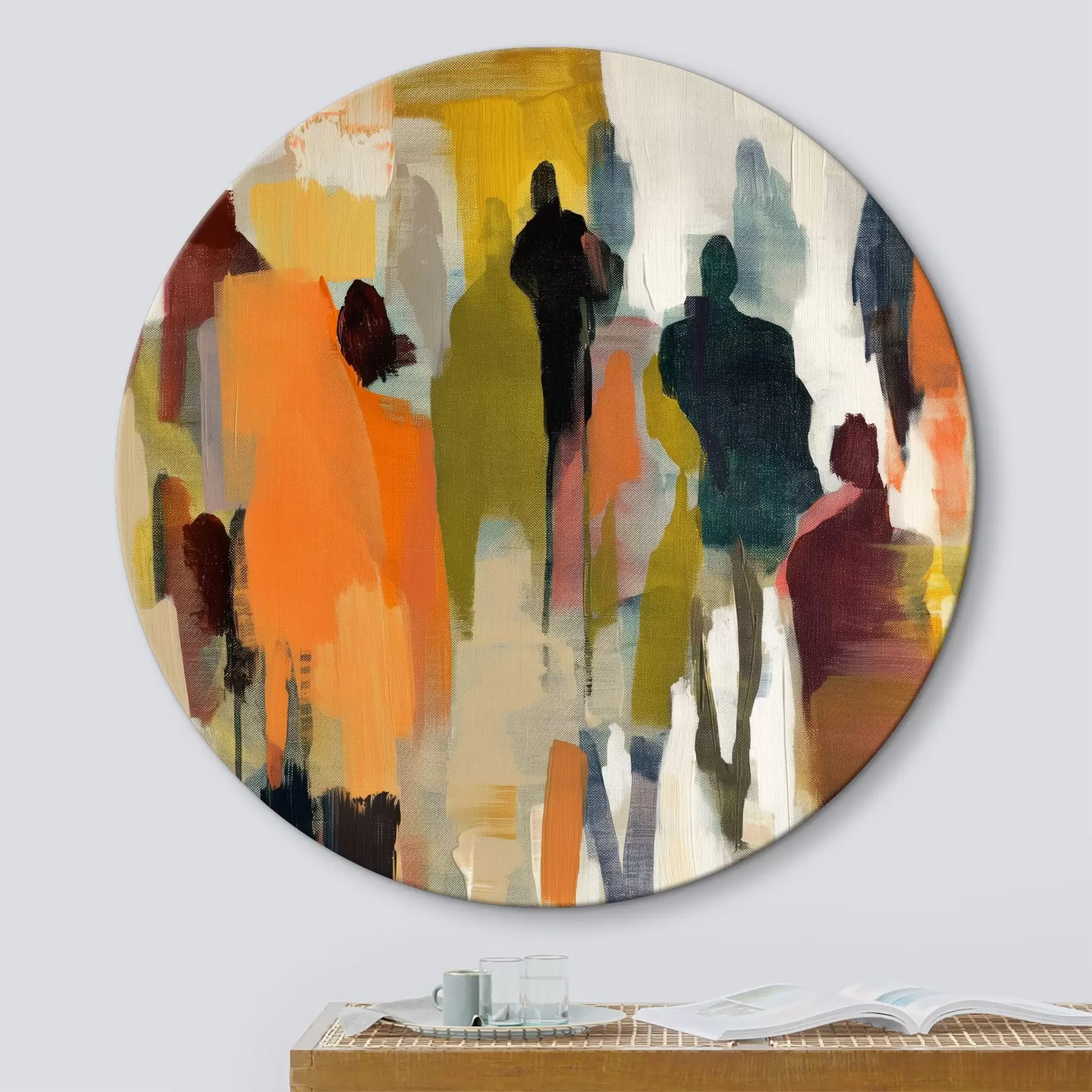 Obraz Abstraktní lidé Č. r39098